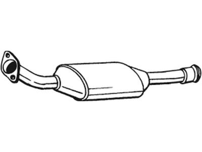 Catalytic Converter, with mounting parts, Emission Standard: Euro 2, Emission Standard: Euro 3
