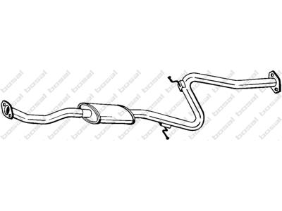 Centre Muffler