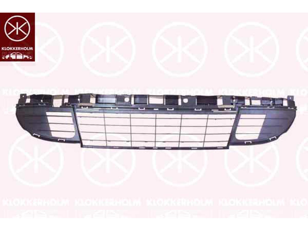Ventilatiegrille, bumper, Voor