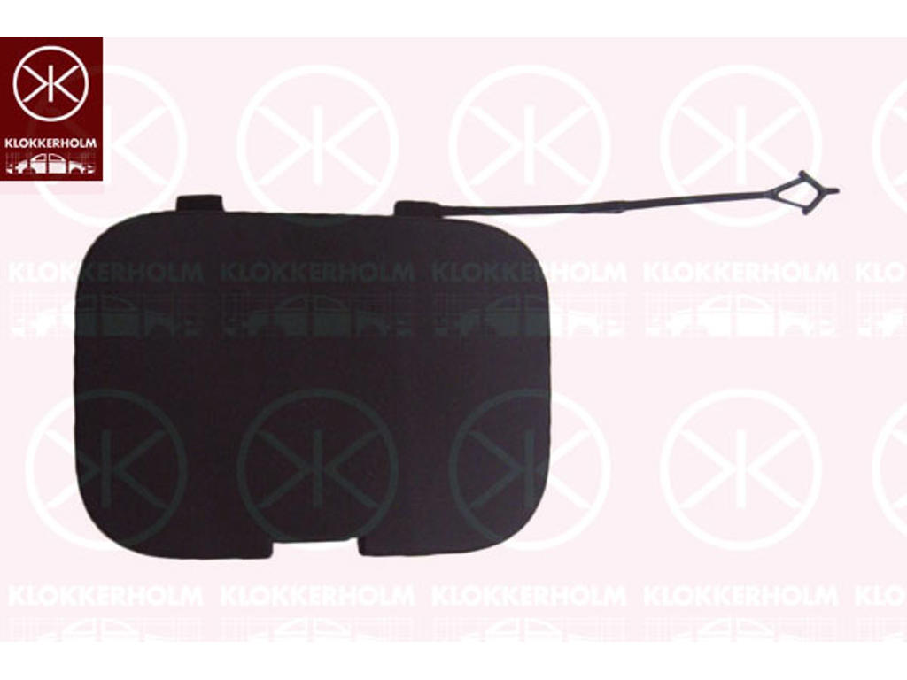 Flap, tow hook, Front