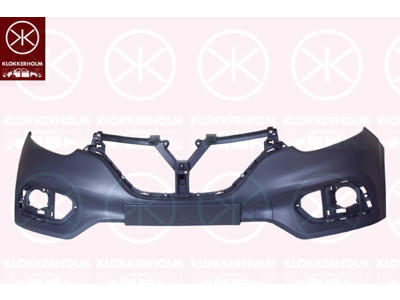 Bumper, w/primer, Front, Trim Level: facelift