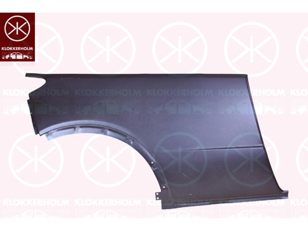 Quarter Panel, 3-drs, Right Rear, Wheel Arch Border, Repair Panel