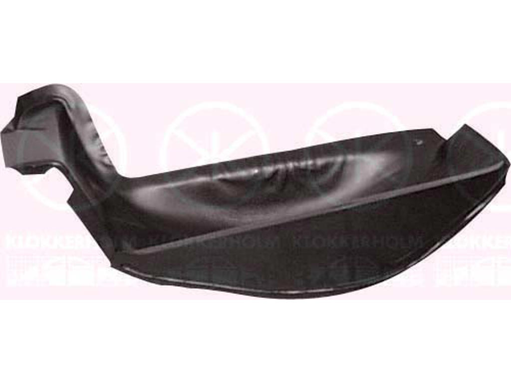 Spare Wheel Well, Full Body Section, Left Rear