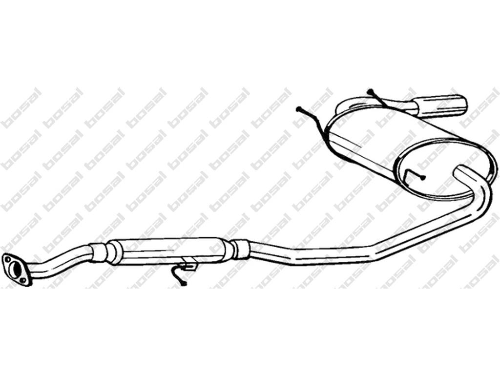 Rear Muffler