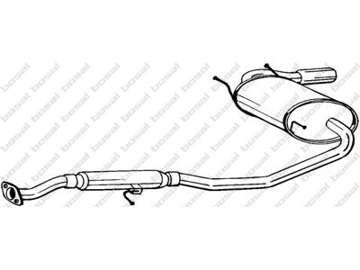 Rear Muffler