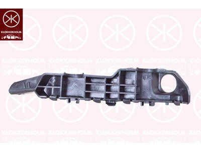 Mounting Bracket, bumper, Plastic, Left Front, Lower Section