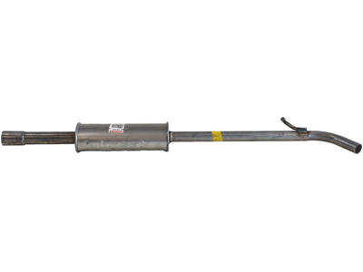 Centre Muffler, See accessories list for additionally required parts:  