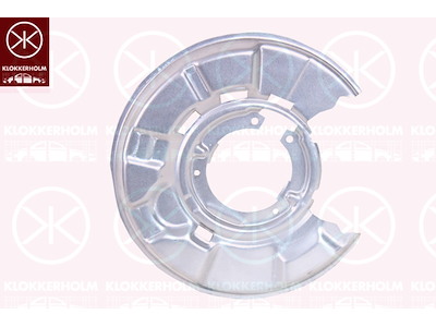 Splash Guard, brake disc, Rear Axle Right, for brake disc diameter [mm]: 300, Diameter 1/Diameter 2 [mm]: 330/105, Zinc-coated