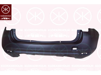 Bumper, w/primer, Rear