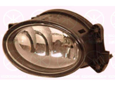 Dimstrålkastare, till höger fram, H11, oval, Diameter (mm): 95, AL