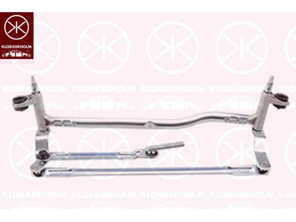 Wiper Linkage, Front, Set, for left-hand drive vehicles