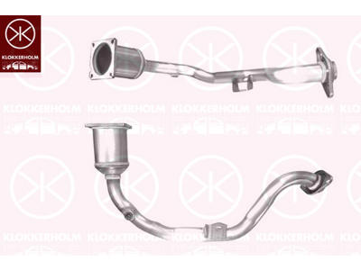 Catalytic Converter, Up to Euro 3, with accessories
