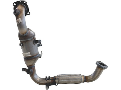 Catalytic Converter, with mounting parts, Euro 5, Emission Standard: Euro 6