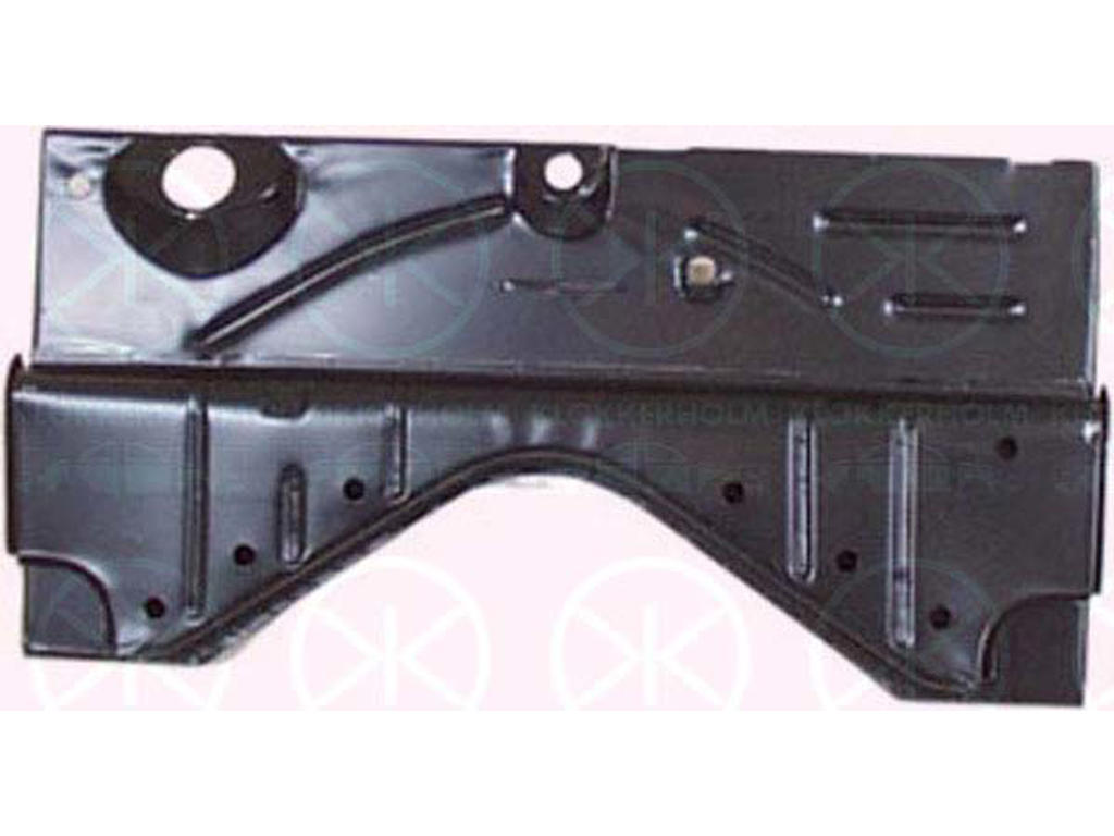 Radiator Support, Rear, Full Body Section, Lower Section