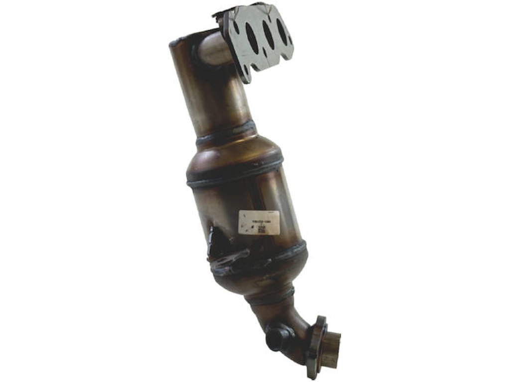 Catalytic Converter, with mounting parts, Euro 4