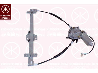 Window Regulator, OE-type, with electric motor, Electric, Right Front