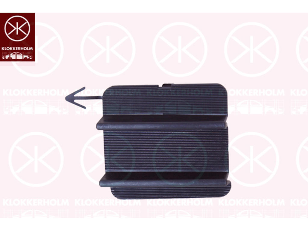 Flap, tow hook, Front