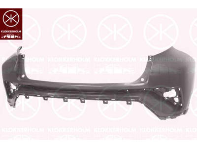 Bumper, Rear, Upper section, Primered