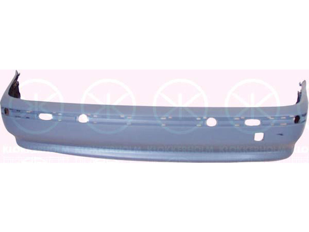 Bumper, w/primer, Rear