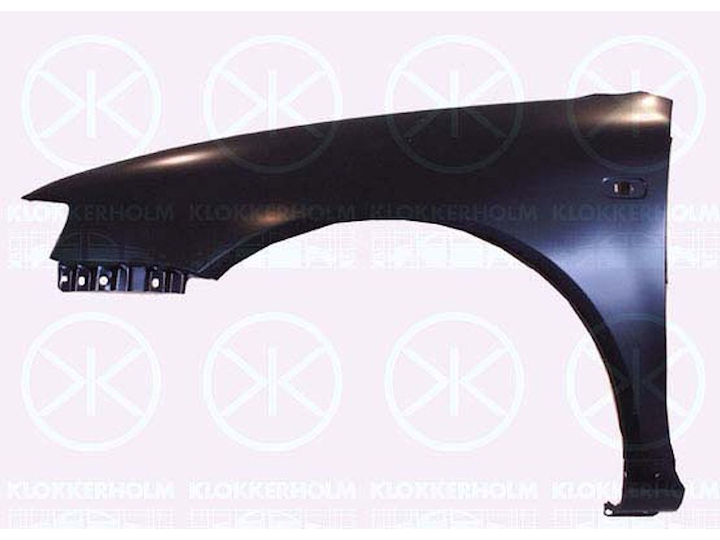 Крыло, спереди справа, с отверстием для поворотника