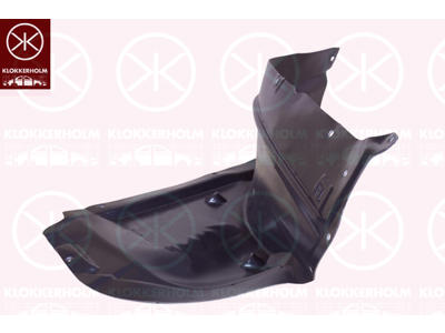 Liner, wheelhouse, Plastic, Left Front, Front Section