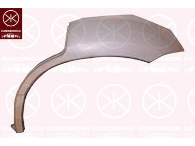 Quarter Panel, 4-dr, Left, Wheel Arch Border, Repair Panel