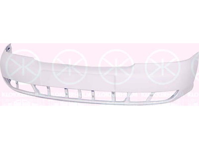 Bumper, w/primer, with reinforcement, for vehicles without headlamp cleaning system, Front