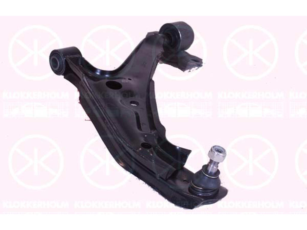 Control/Trailing Arm, wheel suspension, Front Axle Right, with bush, with ball joint, Lower Section, Control Arm