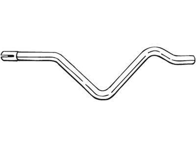 Exhaust Pipe, See accessories list for additionally required parts:  