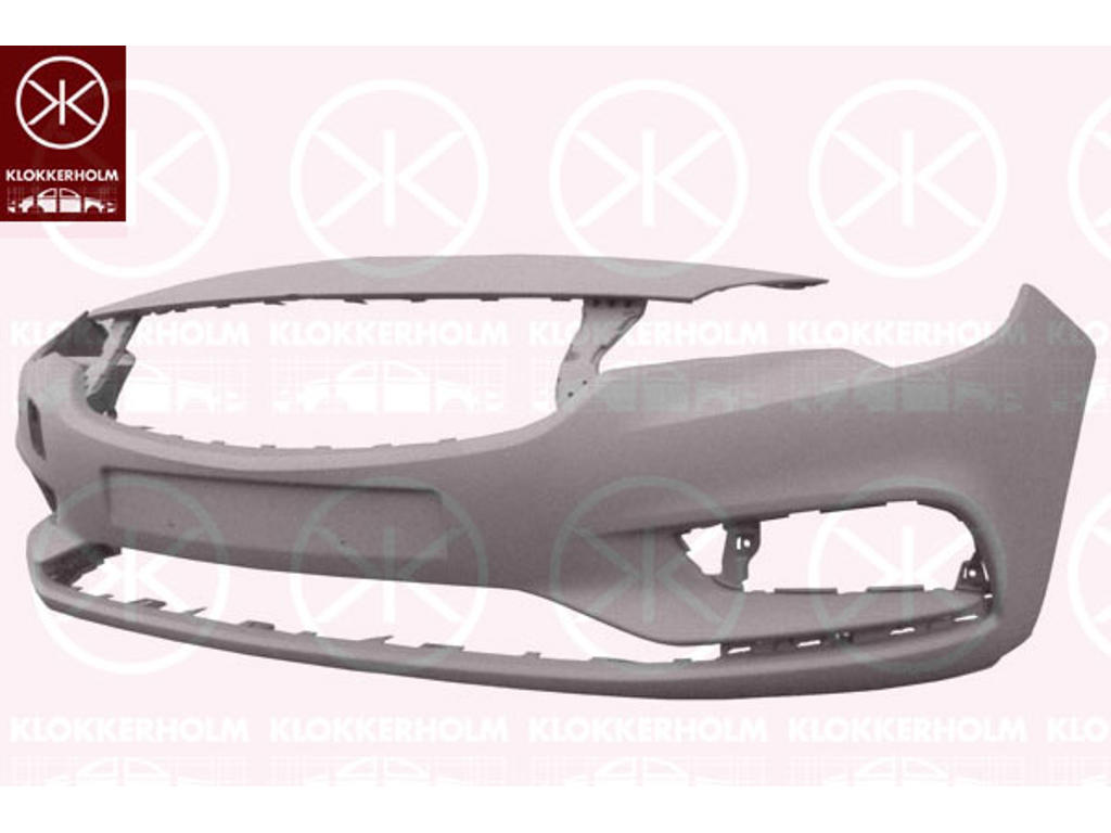 Bumper, w/primer, Front