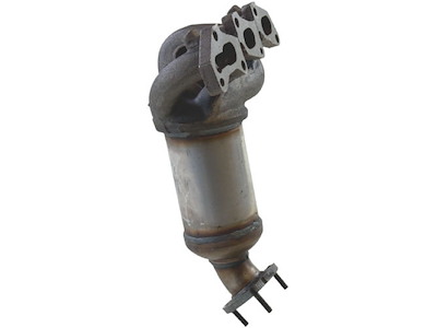 Catalytic Converter, with mounting parts, Euro 4