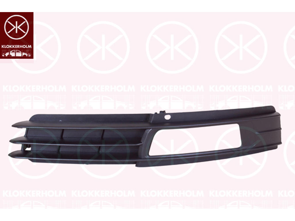 Ventilation Grille, bumper, Vehicle Equipment Line/Variant: facelift, Left Front, with hole(s) for fog lights