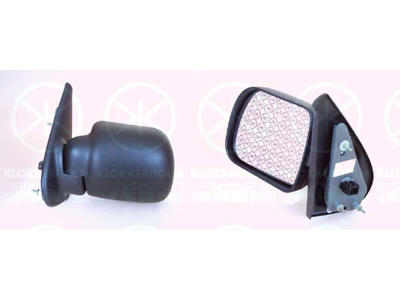 Exterior Mirror, for electric mirror adjustment, Plan, Left