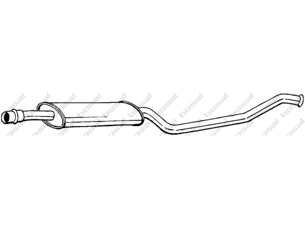 Centre Muffler