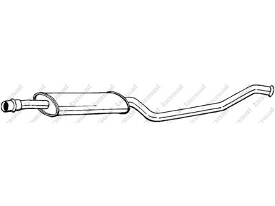 Centre Muffler