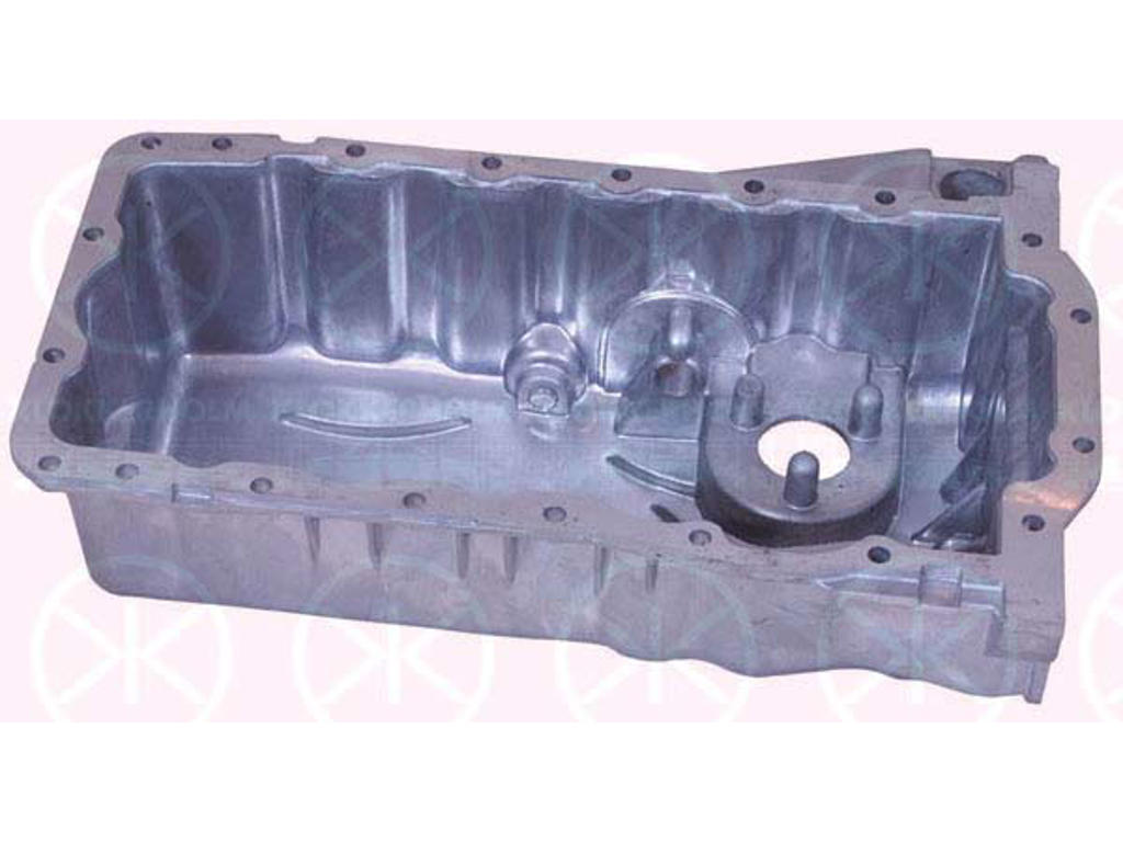 Oil Sump, Aluminium, with bore for oil-level sensor