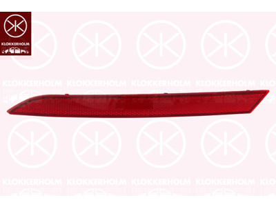 Reflector, red, Left Rear