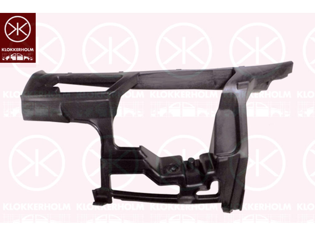 Mounting Bracket, bumper, Plastic, Right Front
