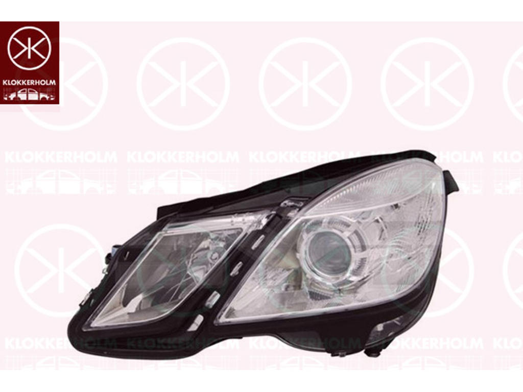 Headlight, Left, Illuminance [lx]: 20, H7/H7, with motor for headlamp levelling