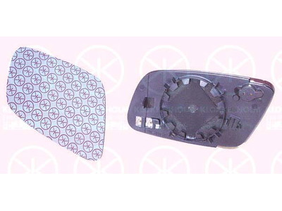 Mirror Glass, exterior mirror, Convex, Heatable, Right, Width [mm]: 175