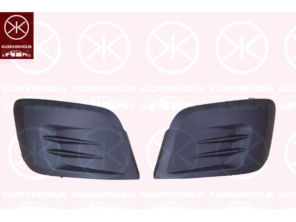 Ventilation Grille, bumper, Front, Vehicle Equipment Line/Variant: SÆT, Model Year to: 2015