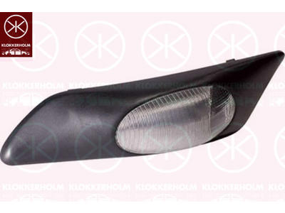 Blinker, till höger fram, sidoinstallation, vit