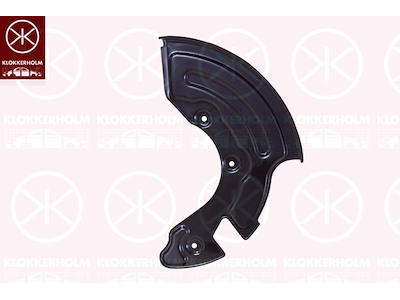 Splash Guard, brake disc, Front Axle Right, for brake disc diameter [mm]: 312, for brake disc diameter [mm]: 321