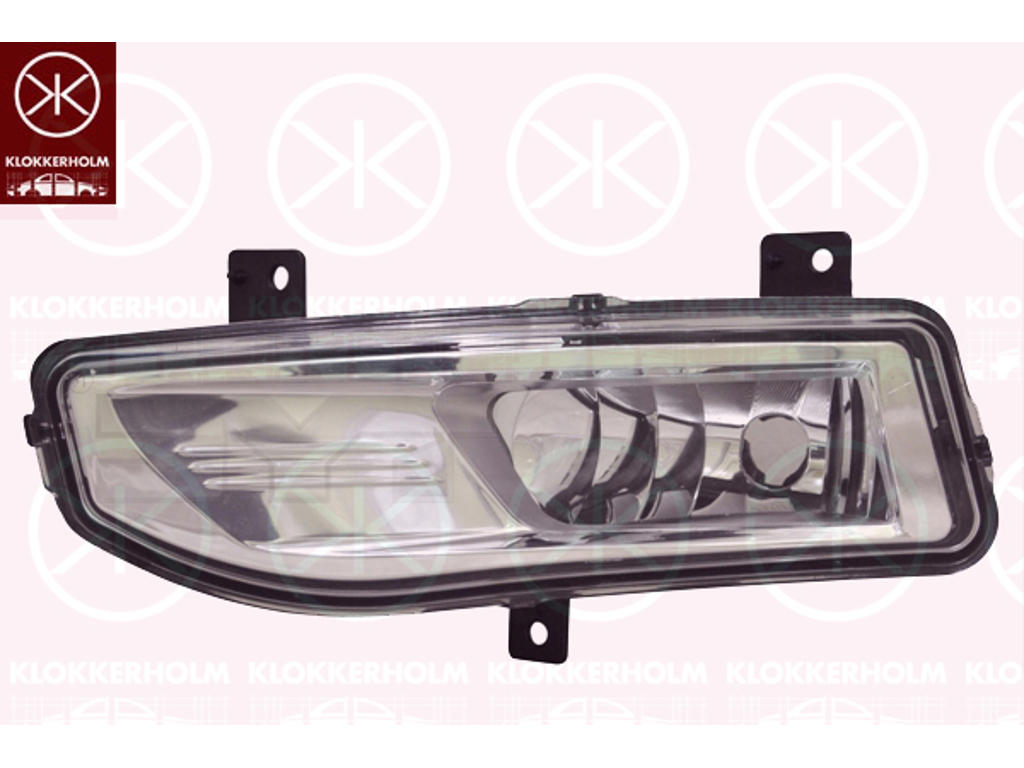 Front Fog Light, Right Front, H8, without bulb holder
