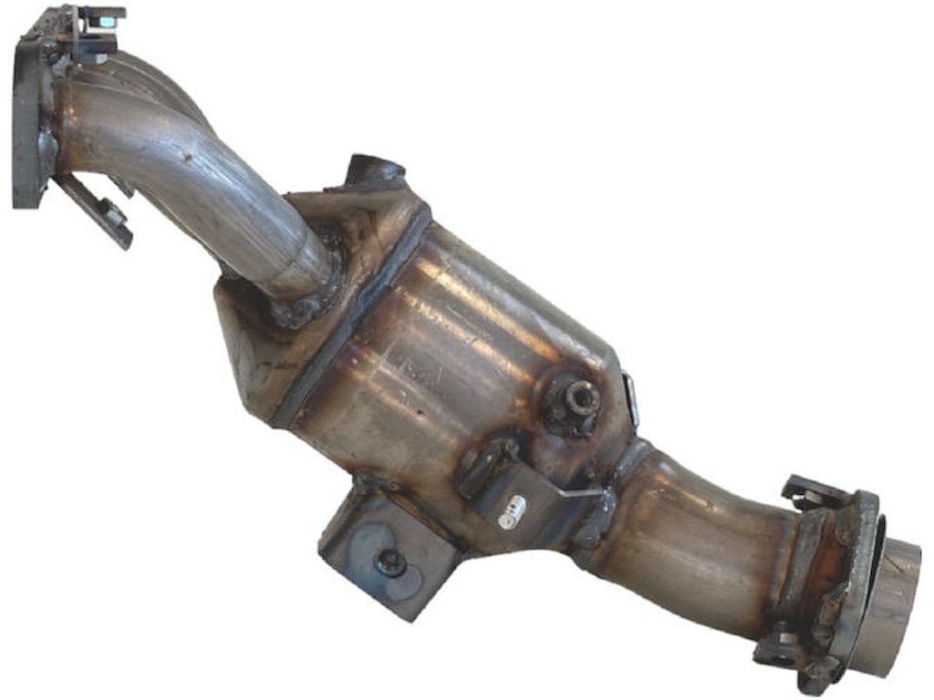 Catalytic Converter, with mounting parts, Euro 4