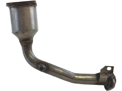 Catalytic Converter, with mounting parts, Euro 4