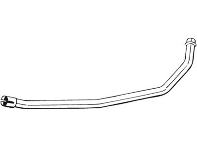 Exhaust Pipe, See accessories list for additionally required parts:  