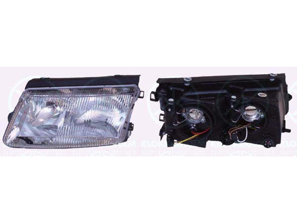 Основная фара, H7/H4, с противотуманным фонарем, без мотора регулировки дальности света, T.Y.C, слева, Освещенность [лк]: 12.5