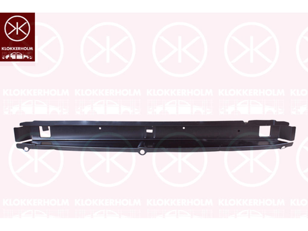 Support, bumper, Rear