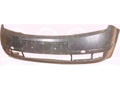 Bumper, w/primer, Front, with hole(s) for fog lights